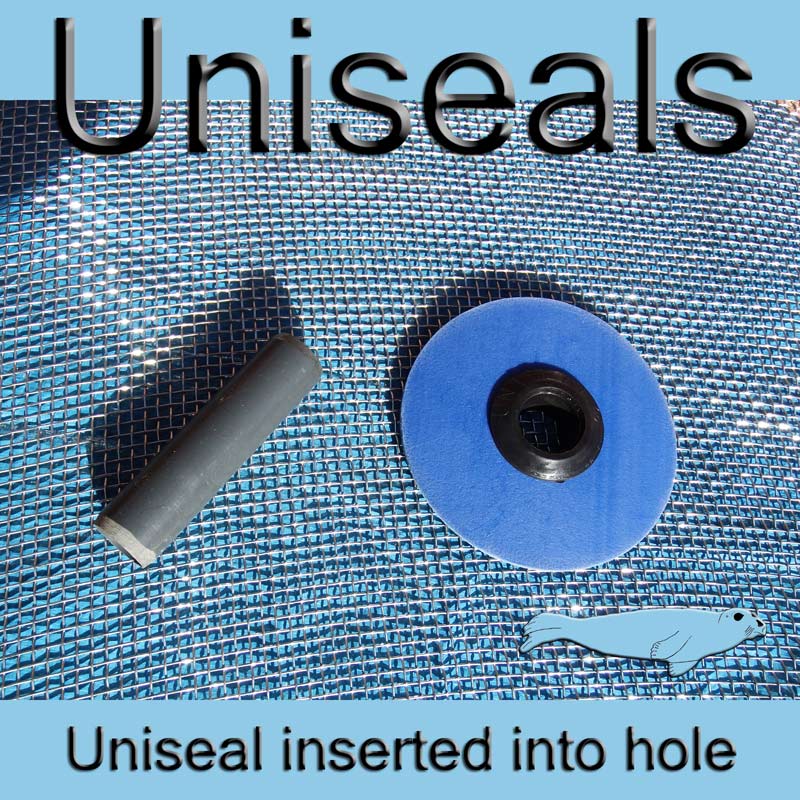 Uniseal inserted