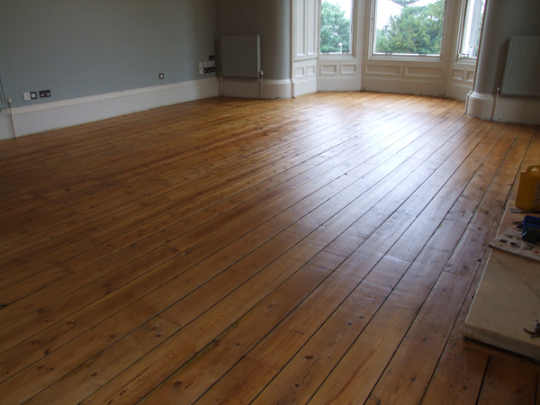 A renovated floor